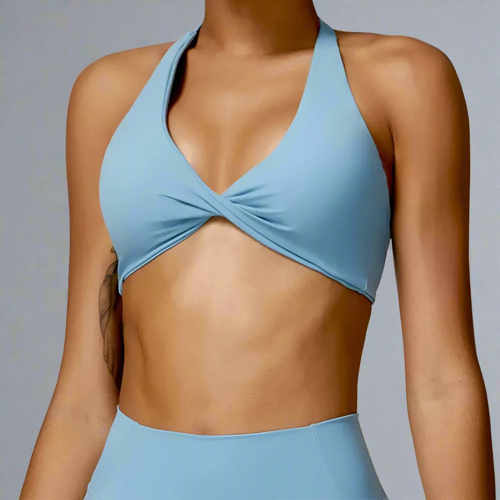Halter Top Sports Bra