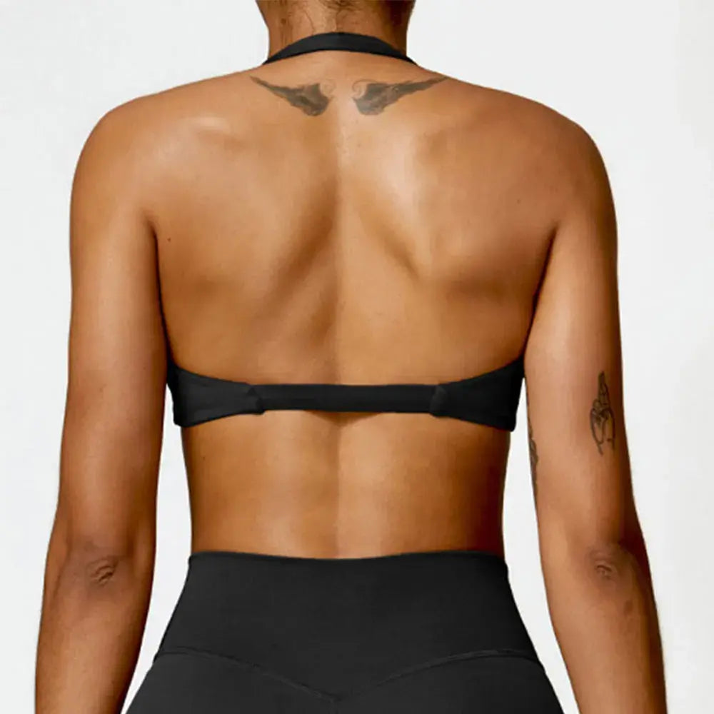 Halter Top Sports Bra