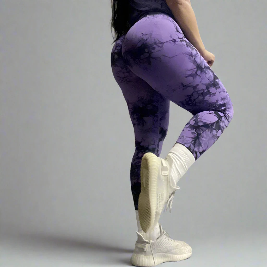 VividFlex Tie-Dye Leggings