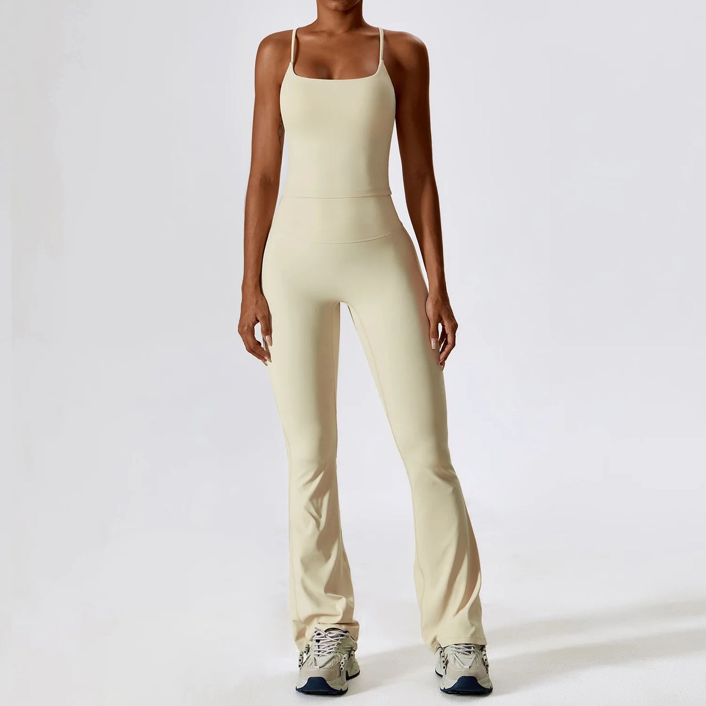 Yoga Set: Crop Top & Leggings