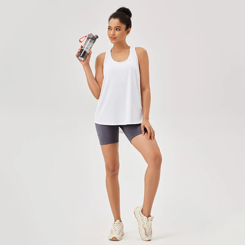 Quick Dry Sleeveless Gym Top