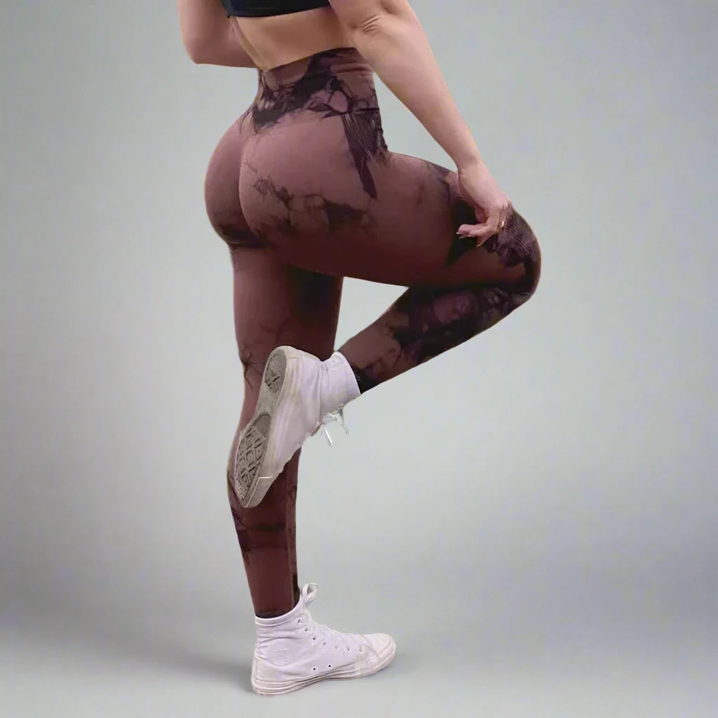VividFlex Tie-Dye Leggings