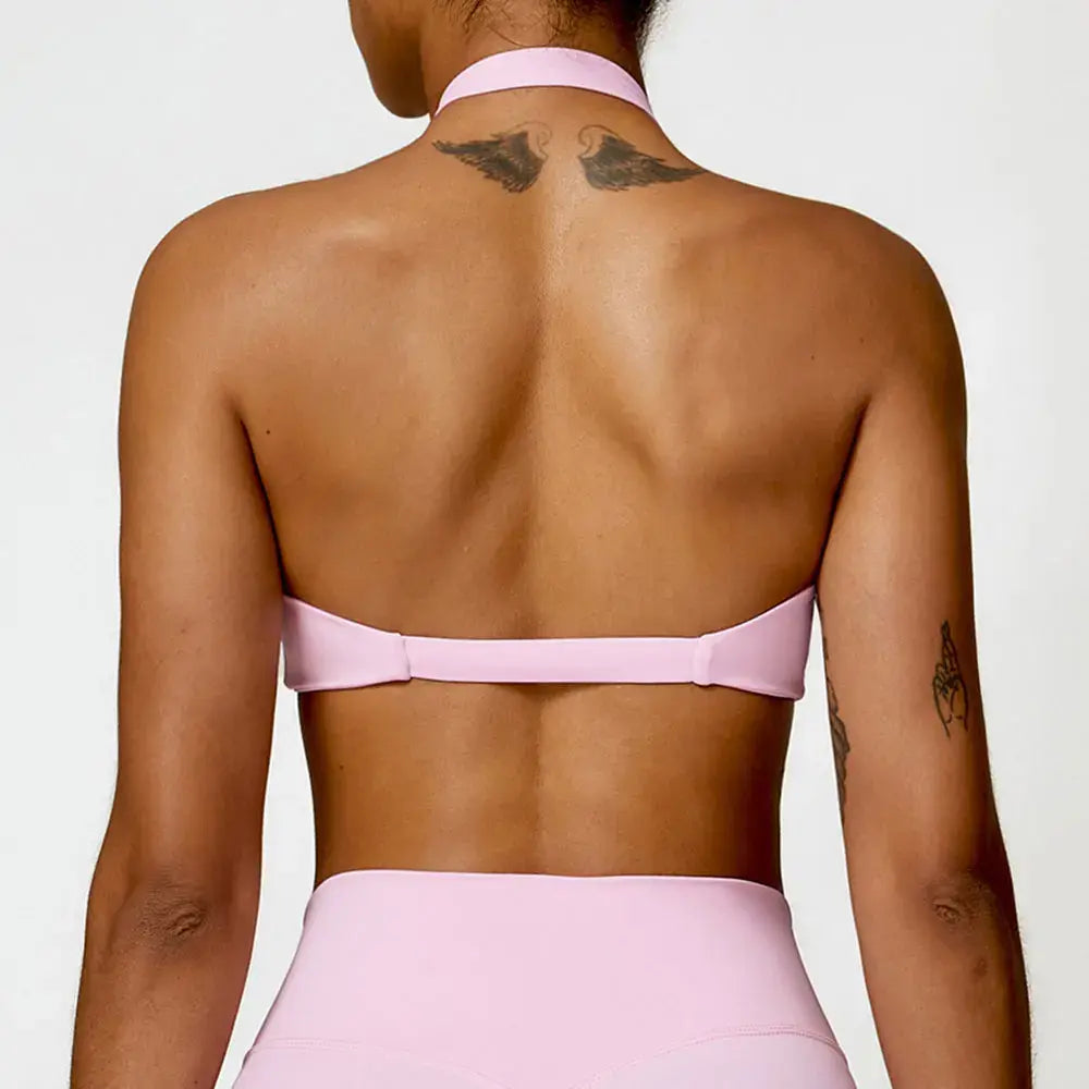 Halter Top Sports Bra