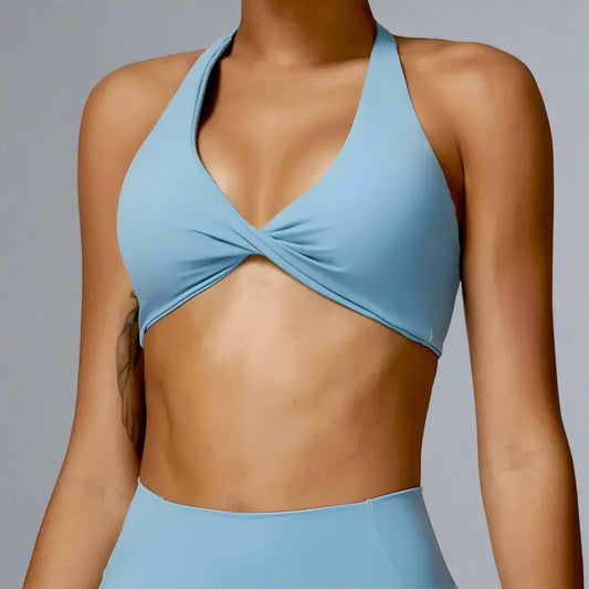 Halter Top Sports Bra