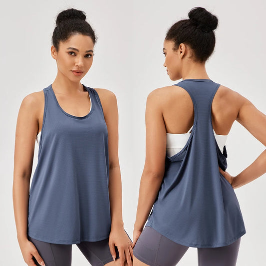 Quick Dry Sleeveless Gym Top