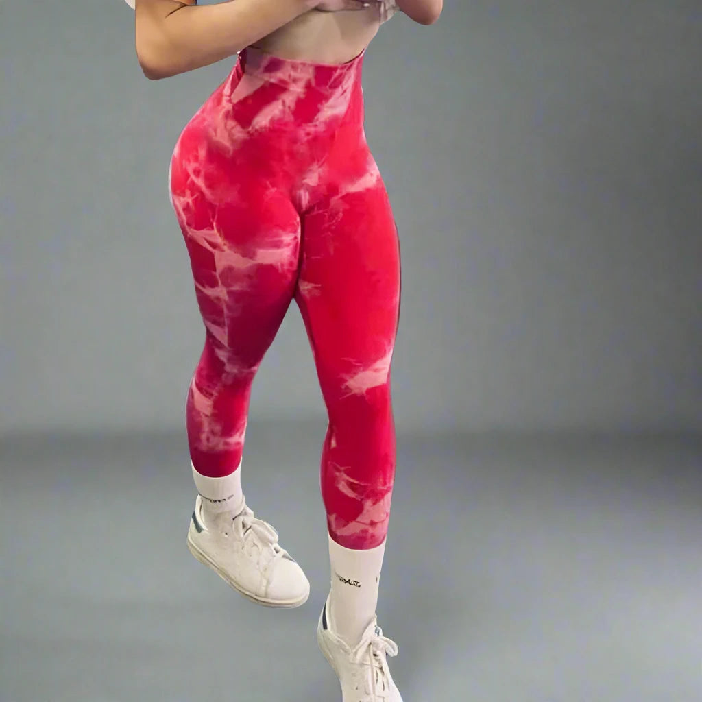 VividFlex Tie-Dye Leggings