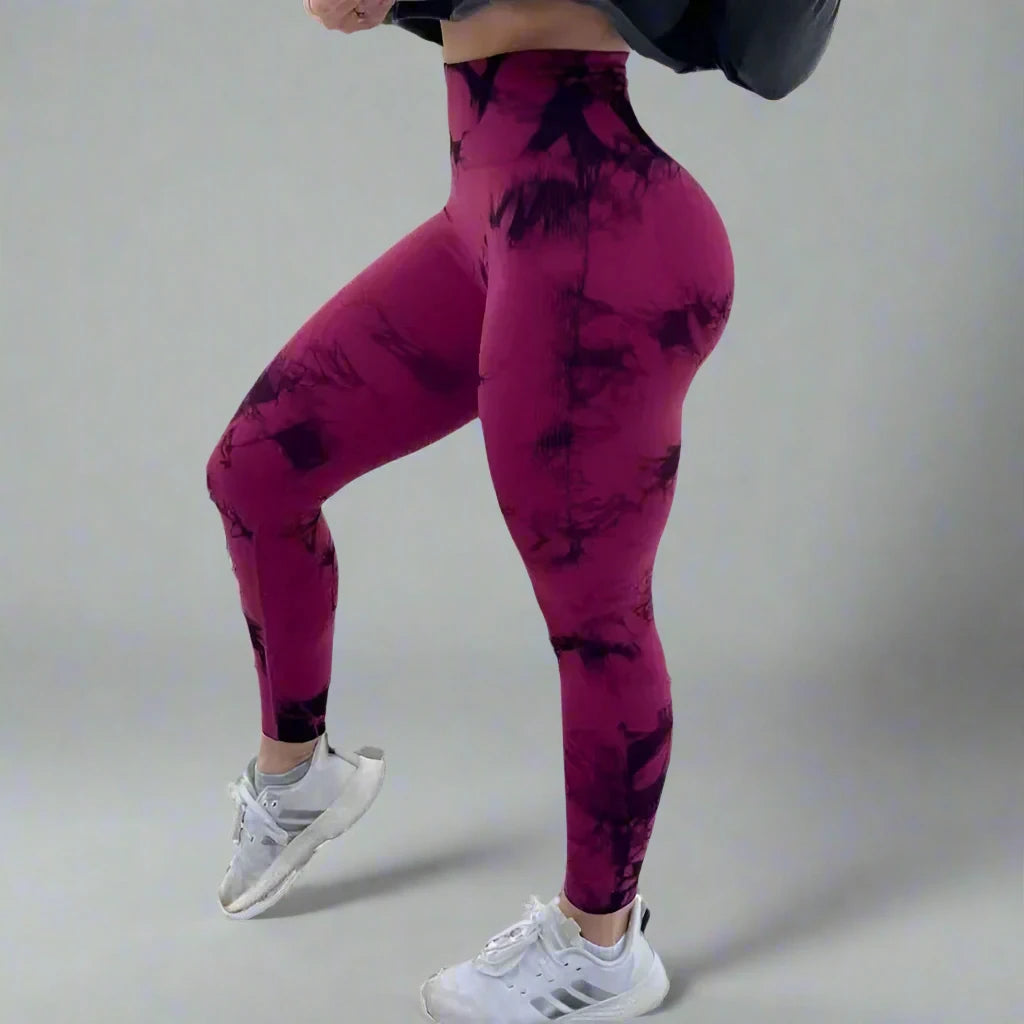 VividFlex Tie-Dye Leggings