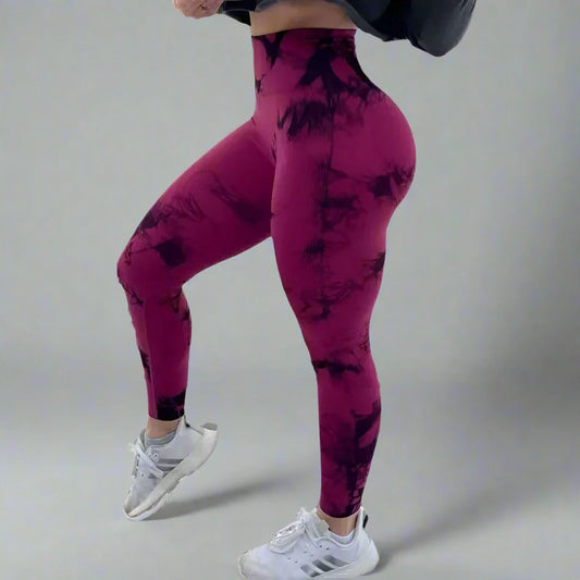 VividFlex Tie-Dye Leggings